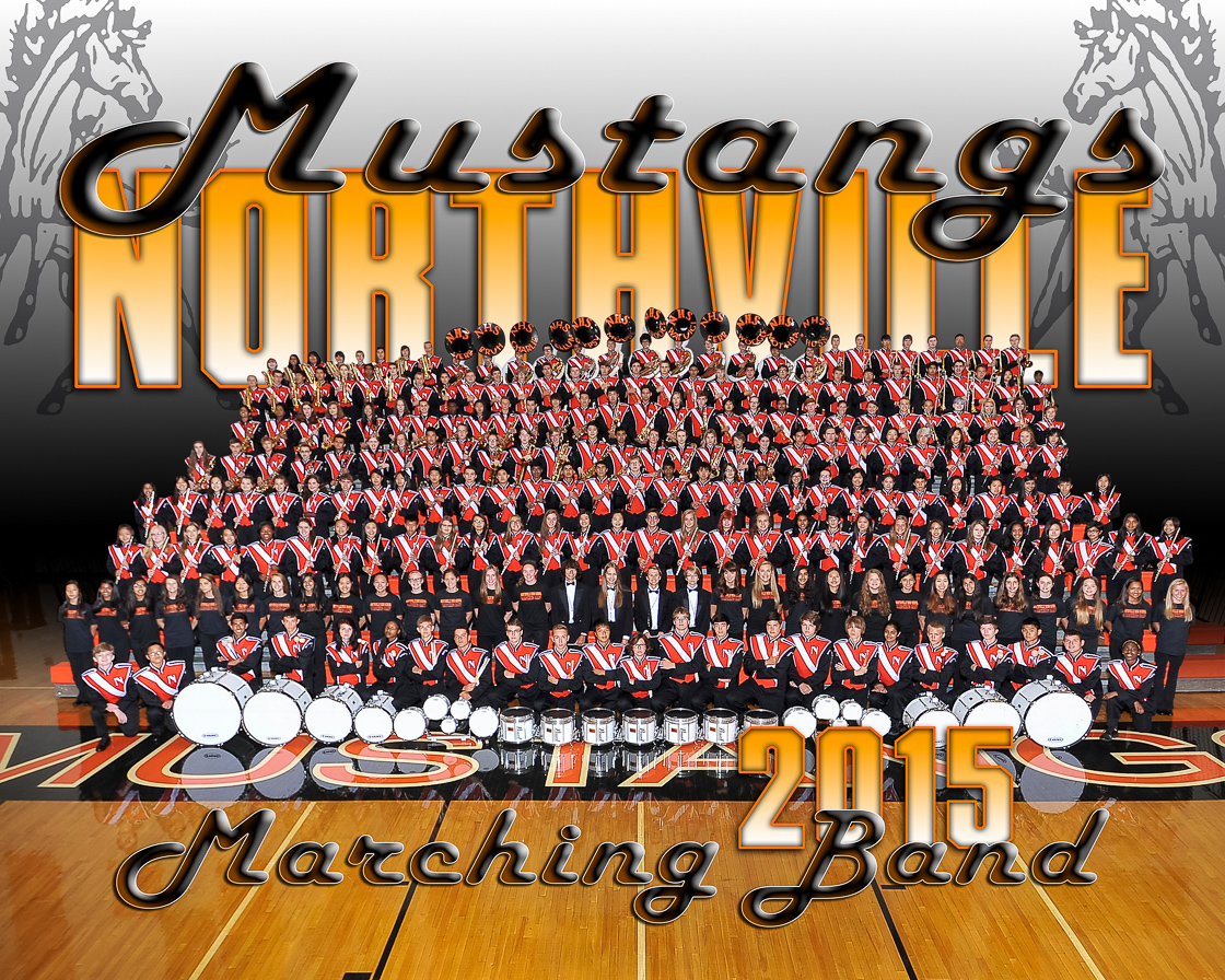 Michigan Marching Band Orchestra Portraits Group Photos 0103